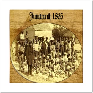 Juneteenth 1865 Posters and Art